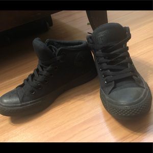 Black Hightop Converse